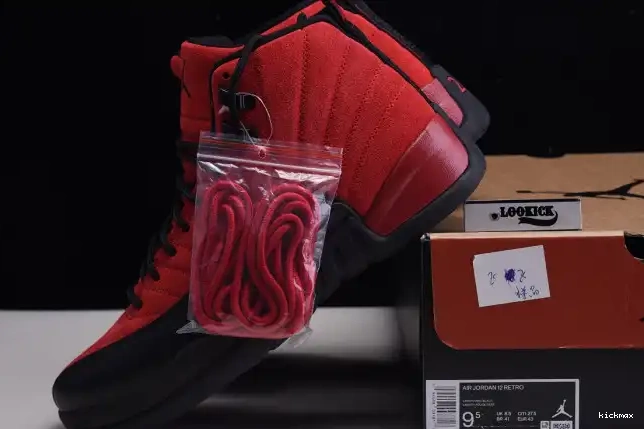 Rep MAX Jordan CT8013-602 Reverse Flu Retro Air 12 Game 0405